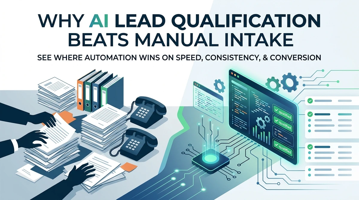 Why AI Lead Qualification Beats Manual Intake