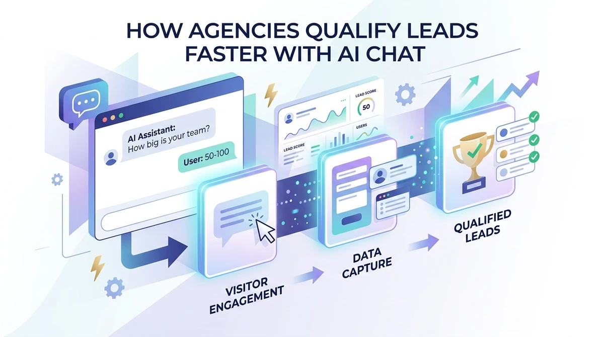 How Agencies Qualify Leads Faster With AI Chat