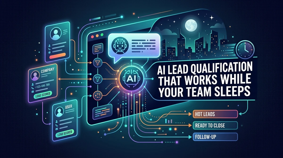 AI Lead Qualification That Works While Your Team Sleeps
