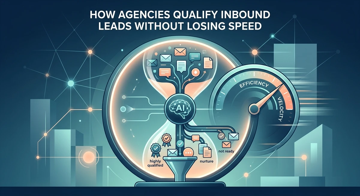 How Agencies Qualify Inbound Leads Without Losing Speed